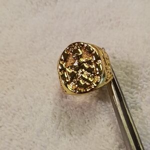 14k Gold/over Armor Men's Ring